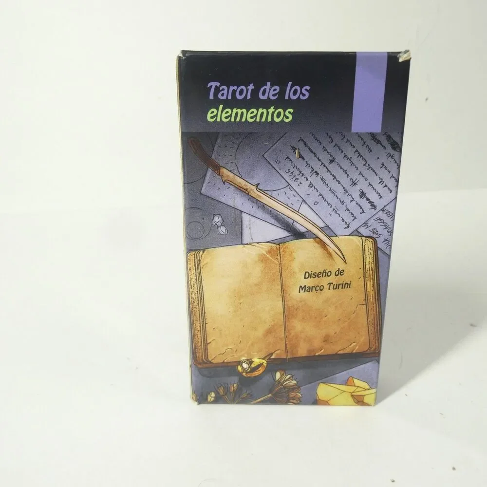 Elemental Tarot 78 Card Deck Lo Scarabeo Italy w/Box & Instructions